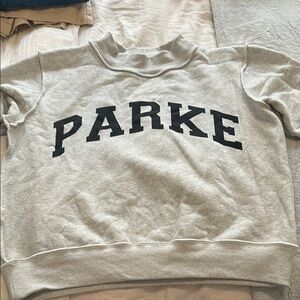 Grey Parke/Set Women's Mock Neck Sweater